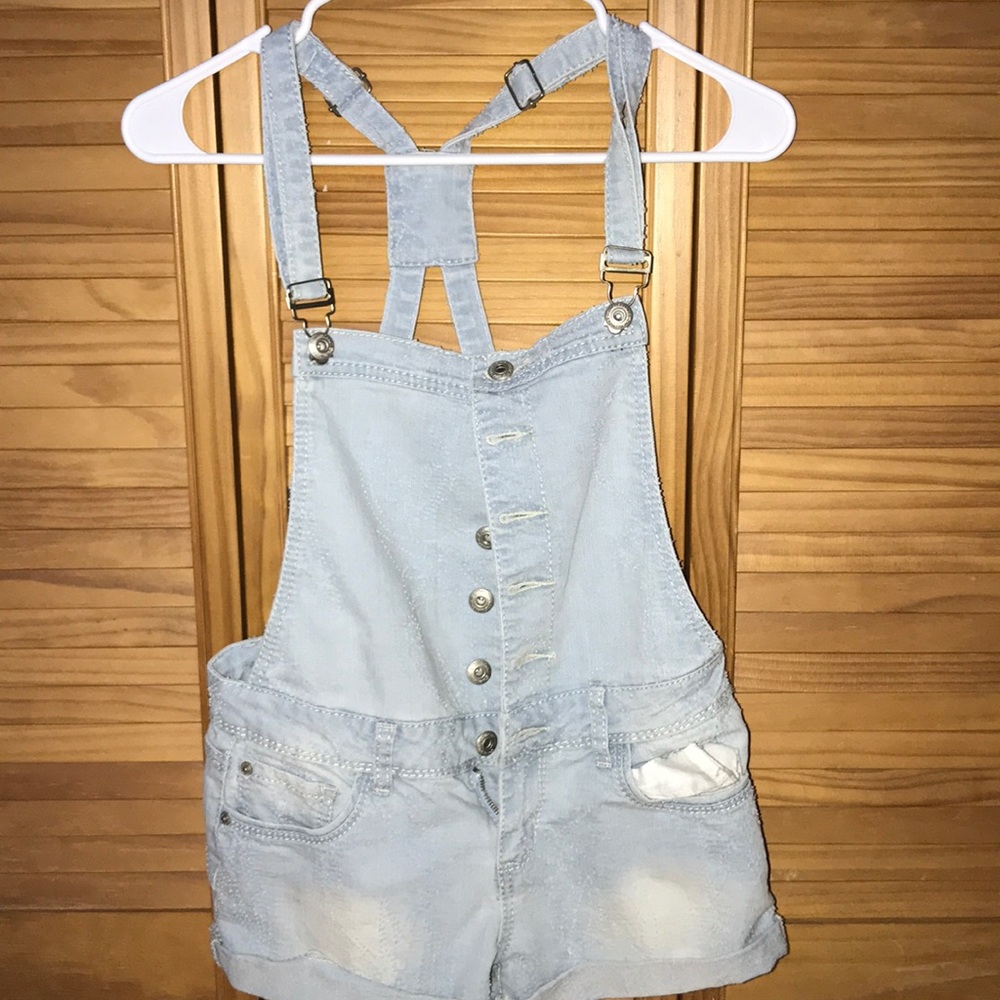 Denim Overalls
